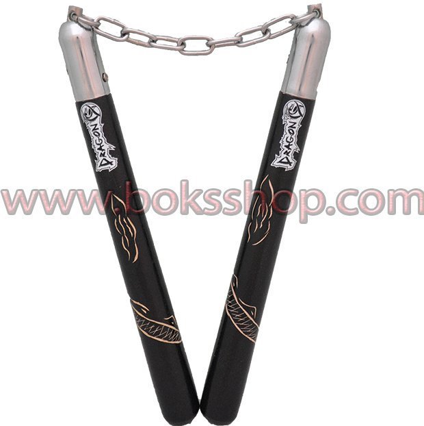 İşlemeli Nunchaku (Nançaku - Mınçıka)