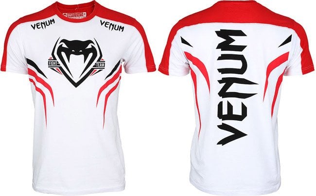 Venum ''Shockwave 2'' Tişört Beyaz-Kırmızı
