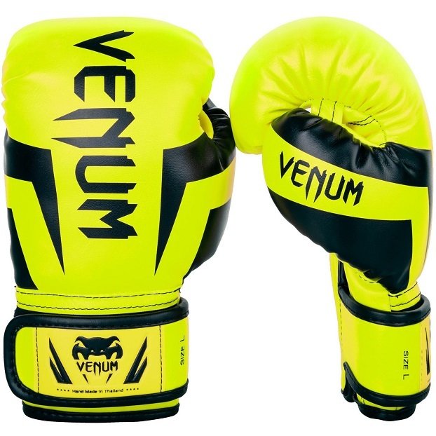 Venum Elite 10oz Boks Eldiveni -Sarı
