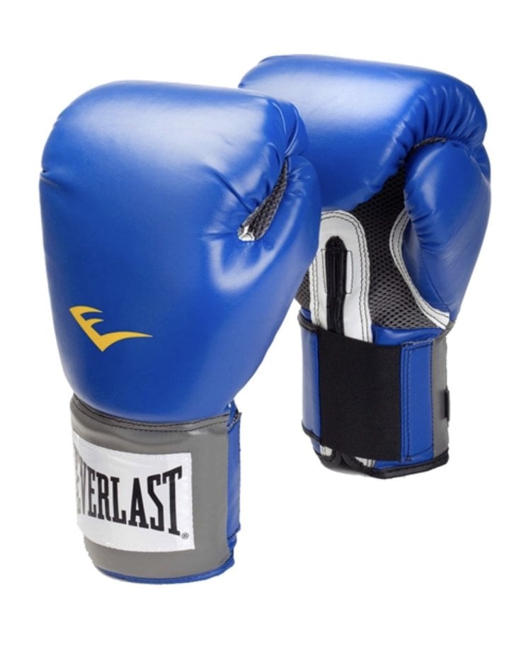 Everlast 2100 Siyah ve Mavi Boks Eldiveni 10 Oz 10 oz Mavi