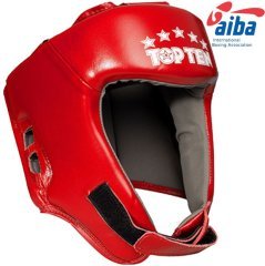 TOPTEN Aiba Onaylı Kask Kırmızı - Medium (M)