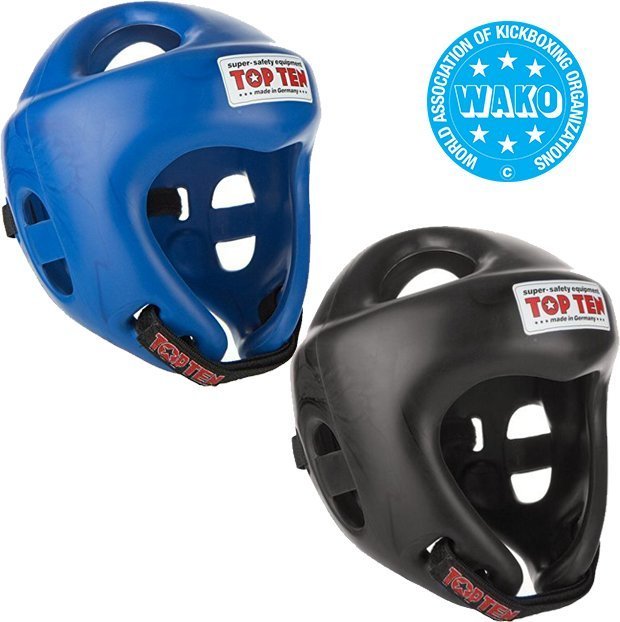 TOPTEN WAKO Onaylı KickBoks Kask Mavi - Medium (M)