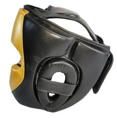 Deri Yanakları Kapalı Kask Large (L)