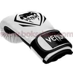 Venum Contender Boks Eldiveni - Beyaz 12 oz