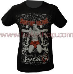 TX8591 Muay Thai Baskılı Tişört - Culture