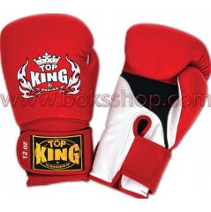 Top King Boks Eldiveni - Kırmızı 12 oz