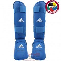 Adidas Karate Kaval Ayak Seti - WKF Kırmızı - Medium (M)