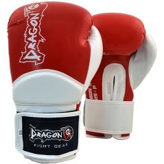 Carbon Boks Eldiveni - Kırmızı Beyaz 10 oz