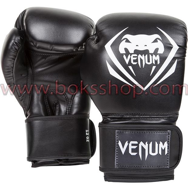 Venum Contender Boks Eldiveni - Siyah 10 oz