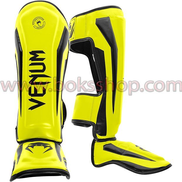 Venum Elite Kaval Koruyucu - Fosforlu Sarı Large (L)