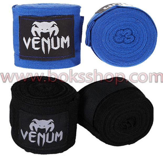 Venum Bandaj 4 metre Siyah