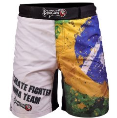 MMA Şort - Brazil White