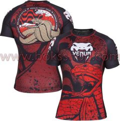 Venum ''Absolute'' Crimson Viper Rashguard - Kısa Kol Medium (M)