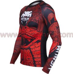 Venum ''Absolute'' Crimson Viper Rashguard - Uzun Kol Large (L)