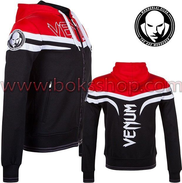 Venum ''Sharp Shogun'' Hoody Zip - Siyah-Kırmızı XLarge (XL)