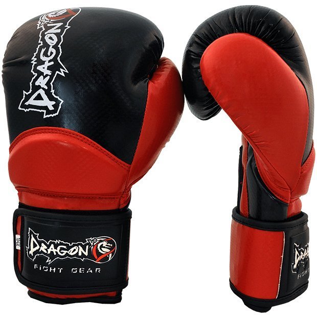 Carbon Siyah & Kırmızı Boks Eldiveni 10 oz