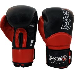 Carbon Siyah & Kırmızı Boks Eldiveni 12 oz