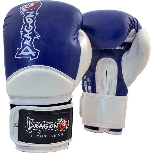 Carbon  Mavi & Beyaz Boks Eldiveni 12 oz