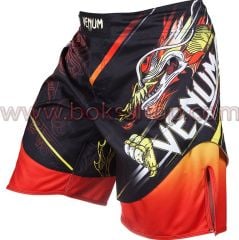 Venum Lyoto Machida ''Tatsu king'' MMA Şort - Siyah-Turuncu XLarge (XL)