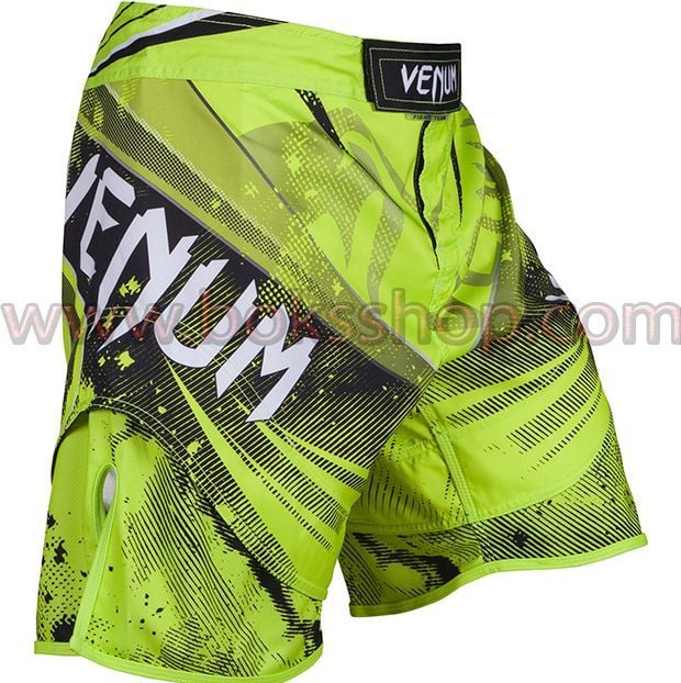 Venum MMA Şort ''Galactic'' - Fosforlu Sarı Small (S)