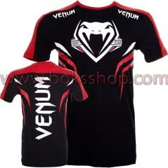 Venum ''Shockwave 2'' Tişört Siyah-Kırmızı Large (L)