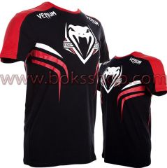 Venum ''Shockwave 2'' Tişört Siyah-Kırmızı Large (L)