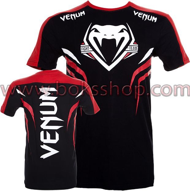 Venum ''Shockwave 2'' Tişört Siyah-Kırmızı Small (S)