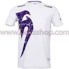 Venum ''Giant'' Tişört  Beyaz-Mor Large (L)