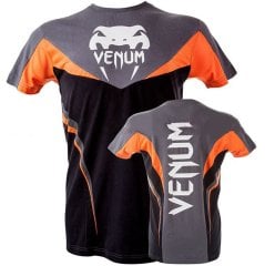 Venum ''Shockwave 3'' Tişört Siyah-Turuncu-Gri