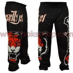 Muay Thai Tek Alt - Tiger Siyah - XLarge (XL)