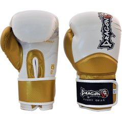 Gold & Beyaz Carbon Boks Eldiveni 12 oz