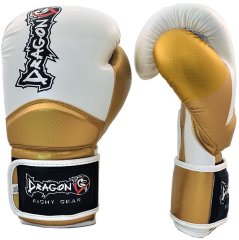 Gold & Beyaz Carbon Boks Eldiveni 12 oz