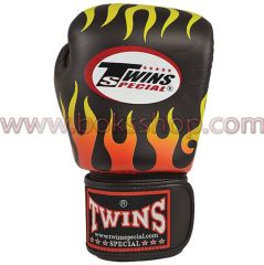 Twins Boks Eldiveni - Alevli 10 oz