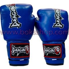 Dragon King Deri Boks Eldiveni - Mavi 12 oz