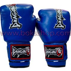 Dragon King Deri Boks Eldiveni - Mavi 16 oz