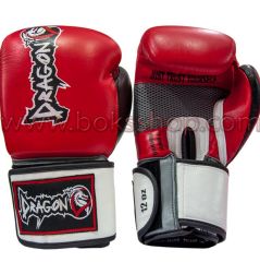 Grand Deri Boks Eldiveni - Kırmızı 10 oz