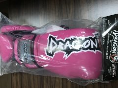 Dragon Attack Boks Eldiveni - Pembe
