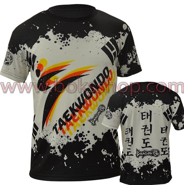 Taekwondo Baskılı Tişört - TX8516 XXLarge (XXL)