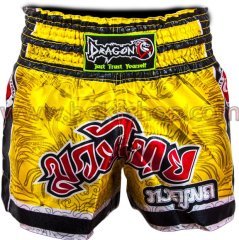 Muay Thai  Şort - Sarı Large (L)