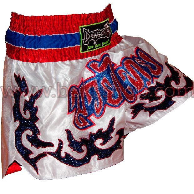 Nakışlı Muay Thai Şort Medium (M)