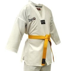 Dragon Taekwondo Elbisesi (Beyaz Yaka) 10011 90 cm