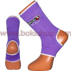 Dragon Kick-Boks ve Muay Thai Çorabı Mor - (Ayak Bilekliği) Small (S)