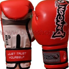 Attack 5 Boks Eldiveni - Kırmızı 8 oz