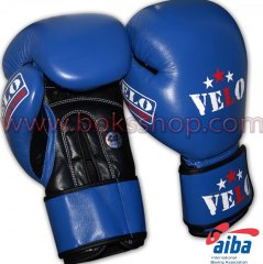 Velo Aiba Onaylı Boks Eldiveni Mavi - 10 oz