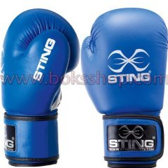 Sting Boks Eldiveni Aiba Onaylı Mavi - 12 oz