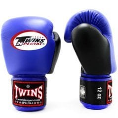 Twins Boks Eldiveni - Mavi - Twins BGVL3 2-Tone Boxing Gloves Black/Blue