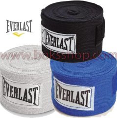 Everlast Cotton Bandaj (Çift) Beyaz