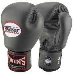 Twins Gri Boks Eldiveni - Twins Special Boxing Gloves BGVL-3 Grey 12 oz