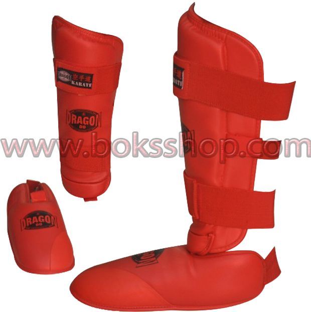 Karate Kaval Ayak Seti (Kırmızı) Small (S)