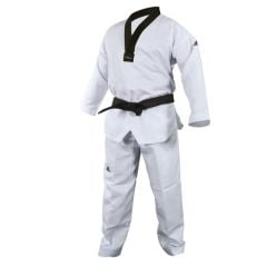 Adidas ADI-START Siyah Yaka Taekwondo Müsabaka Elbisesi